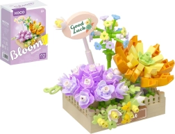 Set de construcție KOCO aranjament floral cu suculente, 295 piese