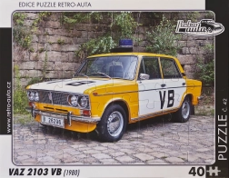 Puzzle auto retro VAZ 2103 VB (1980) – 40 piese
