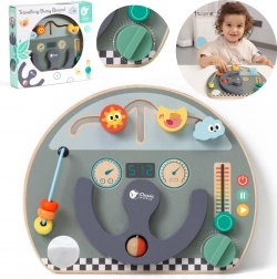 CLASSIC WORLD placă de activități de călătorie 6 în 1