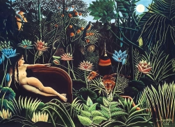 Puzzle de Artă din Lemn: Henri Rousseau - Visul 200 Piese