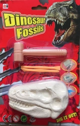Plejo fosile de dinozaur – set de excavare cu schelet de dinozaur
