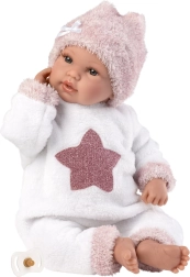 LLORENS New Born păpușă realistă vorbitoare cu corp moale 36 cm