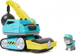 Rubble & Crew vehicul de construcții cu bilă de demolare și compactor – figurină Motor