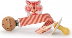 Lilliputiens - agrafă pentru suzetă cu căprioara Stela