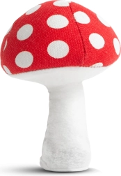 Ciupercă decorativă textilă 16 cm