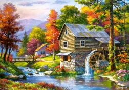 Puzzle 500 piese – Old Sutter’s Mill (Castorland)