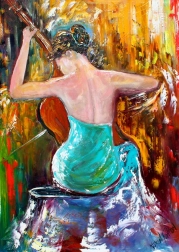 Puzzle ENJOY Rapsodie în albastru 1000 piese