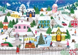 Puzzle Orașul înzăpezit 1000 piese