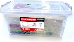 MAGFORMERS Geometrie 1: Imagini și construcții - cutie 44 piese