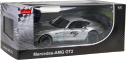 Model cu telecomandă Mercedes‑AMG GT2 1:14 gri Rastar
