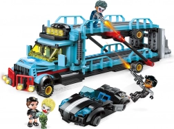 Qman Police Battle Force atac al camionului set de construcție