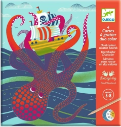 Djeco imagini de zgâriat: Pe mare