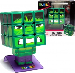 Cub Rubik 3x3 Hulk Cubers pe suport