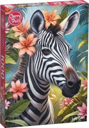 Cherry Pazzi puzzle Lady Zebra 1000 piese