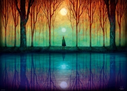 Puzzle 1000 piese Lume mistică – Reflecție, ANDY KEHOE