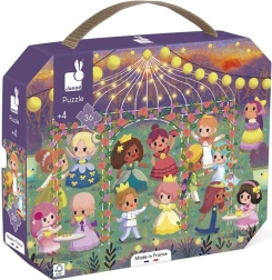 Puzzle în cutie Prințese 36 piese