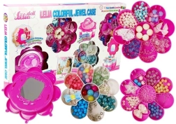 Set DIY bijuterii Cutie pliabilă cu oglindă