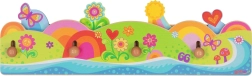 Cuier pentru haine Flower power Goki