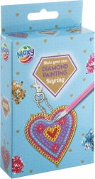 Grafix pictură cu diamante – pandantiv inimă