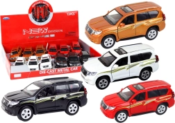 Mașinuță metalică 12 cm cu efecte de lumină și sunet – culori diferite