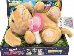 Cățeluș interactiv cu biberon de la Steppos