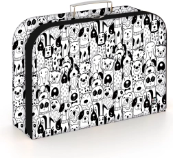 Servietă din laminat pentru copii Căței 34 cm