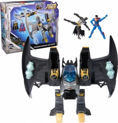 Set de figurine și avion Batwing – transformare DC METAL FORCE