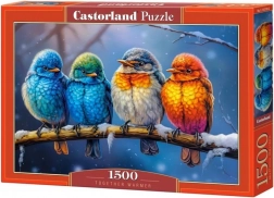 Puzzle 1500 piese Păsări Împreună mai cald