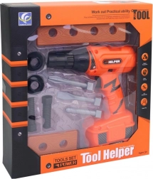 Borma electrică pentru copii cu accesorii