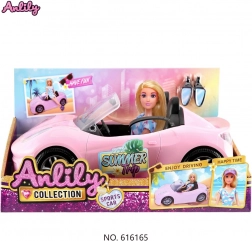 Păpușa Marta cu mașină și accesorii