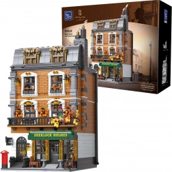 Set de construcție PANTASY Sherlock Holmes Baker Street 221B – casă urbană cu 3047 piese