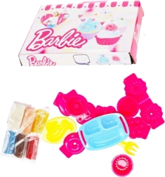 Plastilină BARBIE cofetărie – set creativ cu forme
