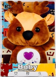 Renuleț cu lumină și sunet pentru liniștirea copiilor