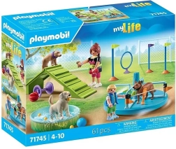 Playmobil myLife teren de joacă pentru câini și pistă de agilitate