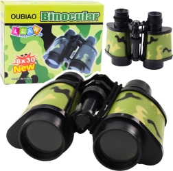 Binoclu pentru copii în camuflaj 8x30