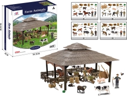 Animale de la fermă – set mare (4 tipuri) SPARKYS