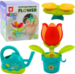 Jucărie interactivă de baie Floare cu stropitoare