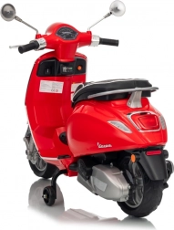 Scuter electric pentru copii VESPA ROMA – roșu