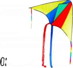 Zmeu colorat 110 × 63 cm cu mâner