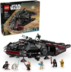 lego star wars șoimul millennium întunecat 75389 set de construcție navă spațială