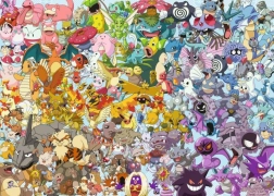 Puzzle 1000 piese POKEMON challenge – RAVENSBURGER