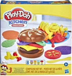 Play-Doh Bucătărie Burger și Cartofi Prăjiți