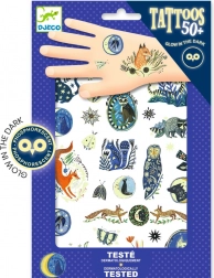 DJECO tatuaje Natură de noapte