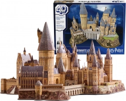 Puzzle 3D din hârtie HARRY POTTER Castelul Hogwarts 4D Build