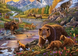 Puzzle Ravensburger Sălbăticie XXL 500 piese