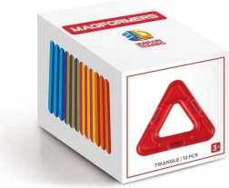 Set magnetic de construcție MAGFORMERS – triunghiuri 12 buc