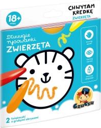 Colorașe lungi Prind creionul – animale (18m+)