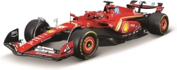 model auto 1:18 ferrari sf-24 (2024) în carcasă de protecție