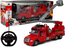 Scară mobilă de pompieri telecomandată
