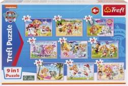Puzzle Patrula Cățelușilor Skye și prietenii 9în1